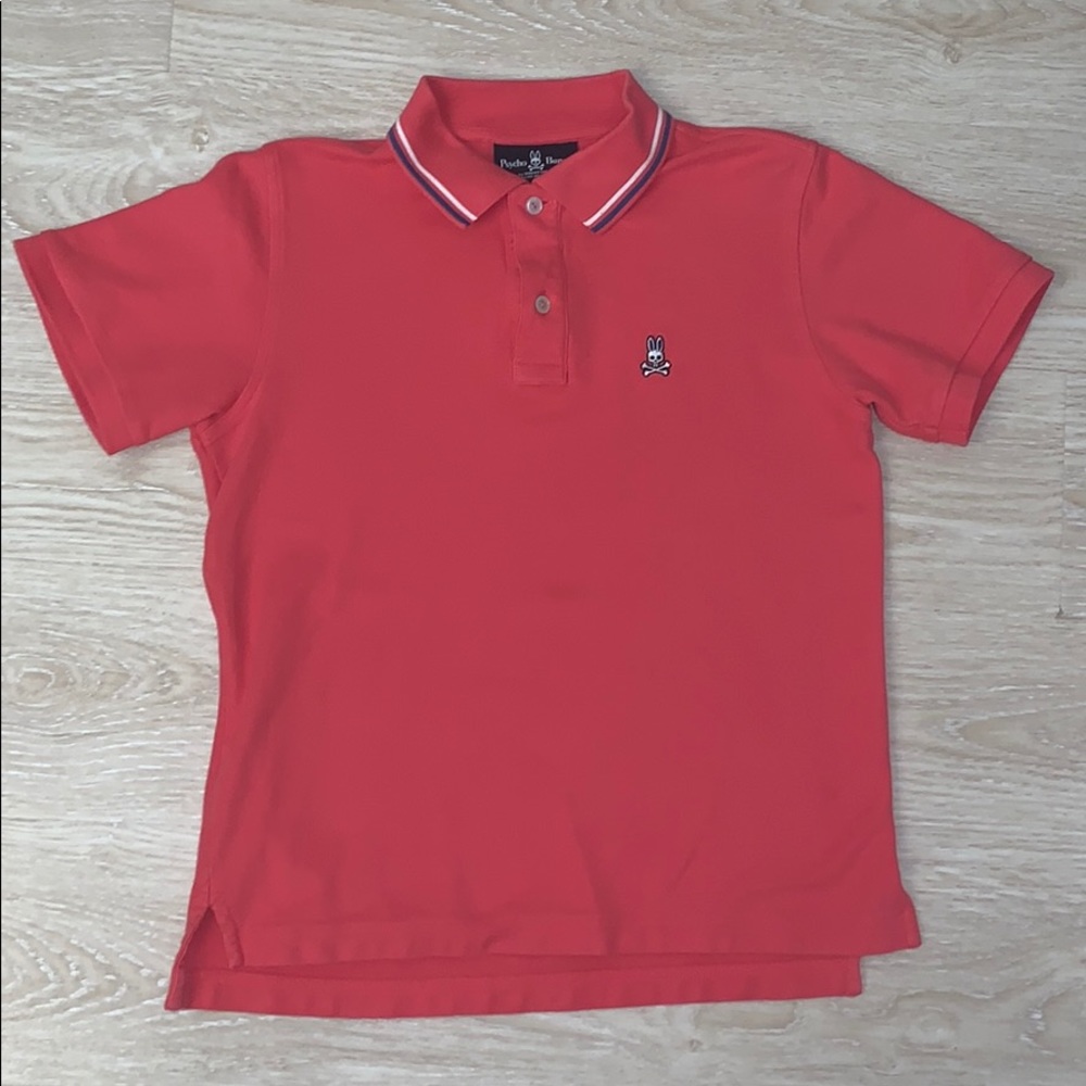 Psycho Bunny Boys XL Polo Coral